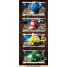 82398 non  CHUYẾN TÀU CHARLES bộ đồ chơi xếp lắp ráp ghép mô hình Movie & Game SPIDER MONSTER TRAIN CHARLES Phim Và Trò Chơi 343 khối