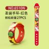 WANGE 6508N 6509N 6510N 6507N non  VÒNG TAY GIÁNG SINH 4. bộ đồ chơi xếp lắp ráp ghép mô hình Dots BANDS 106 khối