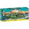 COBI CHARACTER BUILDING 4825 non  TÀU PHÓNG NGƯ LÔI TUẦN TRA THẾ CHIẾN II PT-109 1:35 tỷ lệ 1:35 bộ đồ chơi xếp lắp ráp ghép mô hình Military Army Quân Sự Bộ Đội 3726 khối