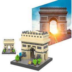LOZ 9377 Xếp hình kiểu Nanoblock ARCHITECTURE Triumphal Arch Khải Hoàn Môn 640 khối LOZ 9377 Xếp hình kiểu Nanoblock ARCHITECTURE Triumphal Arch Khải Hoàn Môn 640 khối