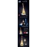 LIN07 00946 non  LUTE. bộ đồ chơi xếp lắp ráp ghép mô hình MUSICAL INSTRUMENT LUTE 297 khối