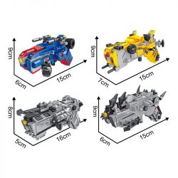 PanlosBrick 633101 Panlos Brick 633101 non  SÚNG BIẾN HÌNH bộ đồ chơi xếp lắp ráp ghép mô hình Transformers Robot Đại Chiến Người Máy Biến Hình 976 khối