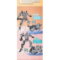 PanlosBrick 633101 Panlos Brick 633101 non  SÚNG BIẾN HÌNH bộ đồ chơi xếp lắp ráp ghép mô hình Transformers Robot Đại Chiến Người Máy Biến Hình 976 khối
