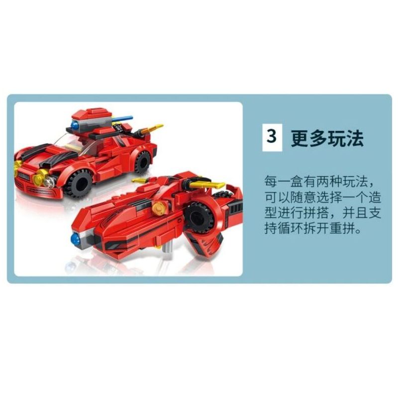 PanlosBrick 633101 Panlos Brick 633101 non  SÚNG BIẾN HÌNH bộ đồ chơi xếp lắp ráp ghép mô hình Transformers Robot Đại Chiến Người Máy Biến Hình 976 khối