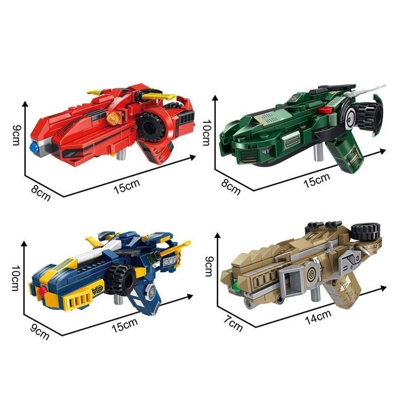 PanlosBrick 633101 Panlos Brick 633101 non  SÚNG BIẾN HÌNH bộ đồ chơi xếp lắp ráp ghép mô hình Transformers Robot Đại Chiến Người Máy Biến Hình 976 khối