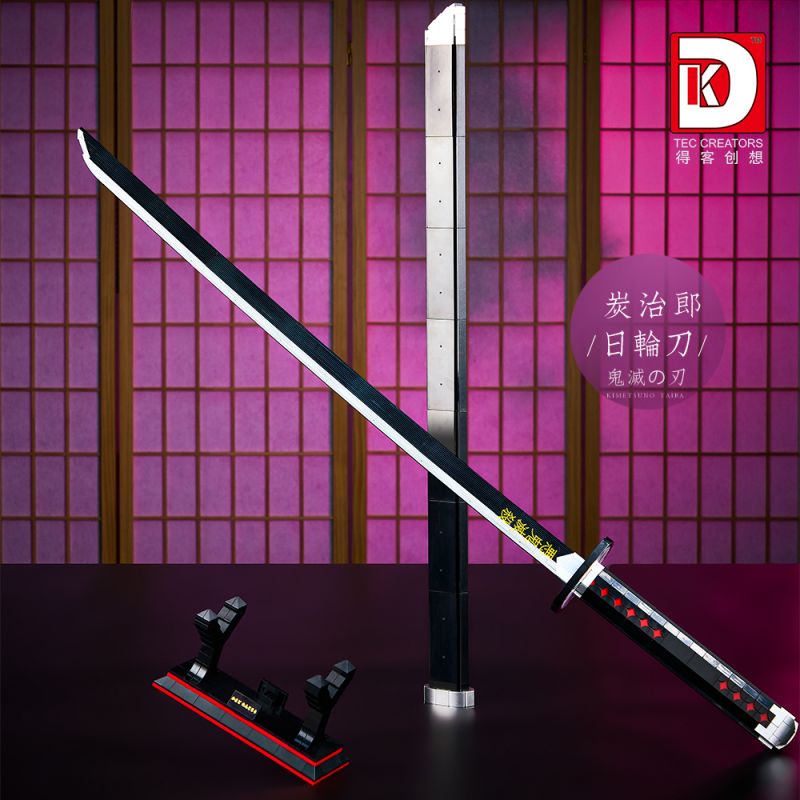 DK 1516 WE GAME COMING 66019 non  TANJIROU bộ đồ chơi xếp lắp ráp ghép mô hình Kimetsu No Yaiba Thanh Gươm Diệt Quỷ 759 khối