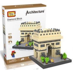 LOZ 9377 Xếp hình kiểu Nanoblock ARCHITECTURE Triumphal Arch Khải Hoàn Môn 640 khối LOZ 9377 Xếp hình kiểu Nanoblock ARCHITECTURE Triumphal Arch Khải Hoàn Môn 640 khối