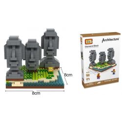 LOZ 9378 Xếp hình kiểu Nanoblock ARCHITECTURE Easter Island Statue Tượng Đảo Phục Sinh 440 khối LOZ 9378 Xếp hình kiểu Nanoblock ARCHITECTURE Easter Island Statue Tượng Đảo Phục Sinh 440 khối