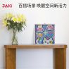 JAKI JK8261 8261 non  NGHỆ THUẬT PIXEL MÈO ĐA DẠNG bộ đồ chơi xếp lắp ráp ghép mô hình Art PIXEL ART MEOWGICAL KITTLES