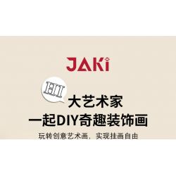 JAKI JK8261 8261 non  NGHỆ THUẬT PIXEL MÈO ĐA DẠNG bộ đồ chơi xếp lắp ráp ghép mô hình Art PIXEL ART MEOWGICAL KITTLES