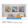 JAKI JK8261 8261 non  NGHỆ THUẬT PIXEL MÈO ĐA DẠNG bộ đồ chơi xếp lắp ráp ghép mô hình Art PIXEL ART MEOWGICAL KITTLES