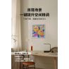 JAKI JK8261 8261 non  NGHỆ THUẬT PIXEL MÈO ĐA DẠNG bộ đồ chơi xếp lắp ráp ghép mô hình Art PIXEL ART MEOWGICAL KITTLES