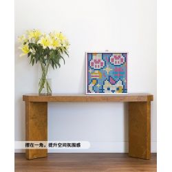 JAKI JK8261 8261 non  NGHỆ THUẬT PIXEL MÈO ĐA DẠNG bộ đồ chơi xếp lắp ráp ghép mô hình Art PIXEL ART MEOWGICAL KITTLES