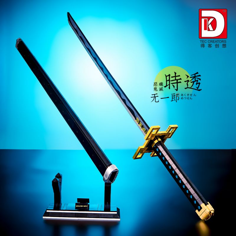 DK 1515 WE GAME COMING 66018 non  SÁT QUỶ KIMETSU NO YAIBA TOKITORU MUICHIRO bộ đồ chơi xếp lắp ráp ghép mô hình Thanh Gươm Diệt Quỷ 771 khối