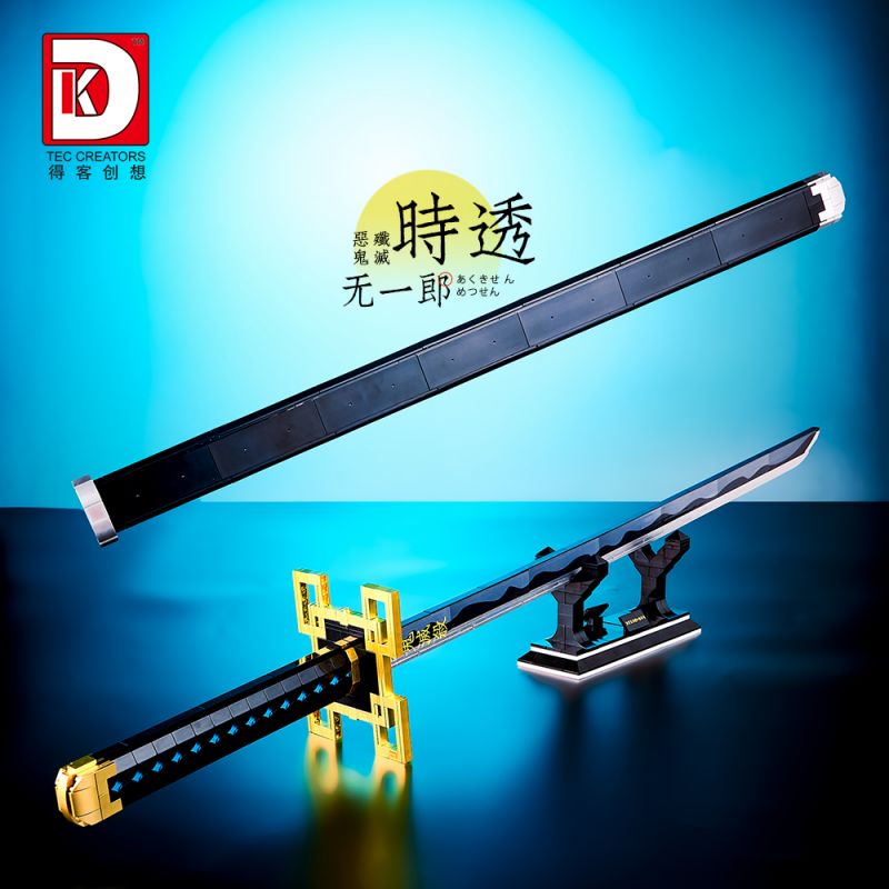 DK 1515 WE GAME COMING 66018 non  SÁT QUỶ KIMETSU NO YAIBA TOKITORU MUICHIRO bộ đồ chơi xếp lắp ráp ghép mô hình Thanh Gươm Diệt Quỷ 771 khối