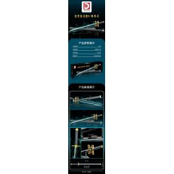 DK 1515 WE GAME COMING 66018 non  SÁT QUỶ KIMETSU NO YAIBA TOKITORU MUICHIRO bộ đồ chơi xếp lắp ráp ghép mô hình Thanh Gươm Diệt Quỷ 771 khối