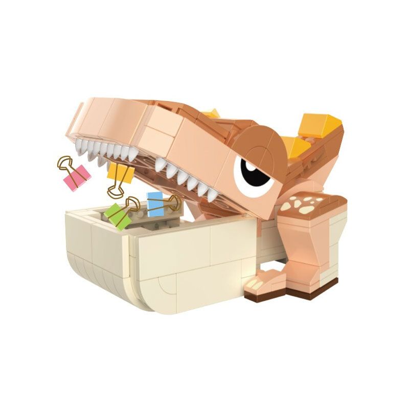 JAKI JK5112 5112 non Lego HỘP LƯU TRỮ TSUNDERE TYRANNOSAURUS REX bộ đồ chơi xếp lắp ráp ghép mô hình A SUBTLE T-REX STORAGE BOX