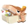 JAKI JK5112 5112 non  HỘP LƯU TRỮ TSUNDERE TYRANNOSAURUS REX bộ đồ chơi xếp lắp ráp ghép mô hình A SUBTLE T-REX STORAGE BOX