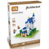 LOZ 9380 Xếp hình kiểu Nanoblock ARCHITECTURE Neuschwanstein Castle Lâu đài Neuschwanstein 550 khối