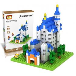 LOZ 9380 Xếp hình kiểu Nanoblock ARCHITECTURE Neuschwanstein Castle Lâu đài Neuschwanstein 550 khối LOZ 9380 Xếp hình kiểu Nanoblock ARCHITECTURE Neuschwanstein Castle Lâu đài Neuschwanstein 550 khối