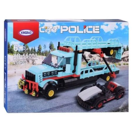 XINGBAO XB-55003 55003 XB55003 non  PHƯƠNG TIỆN GIAO THÔNG THÀNH PHỐ bộ đồ chơi xếp lắp ráp ghép mô hình City 457 khối