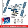 GUDI 11004 non  TRẠM VŨ TRỤ TRUNG QUỐC bộ đồ chơi xếp lắp ráp ghép mô hình Town Thị Trấn 372 khối