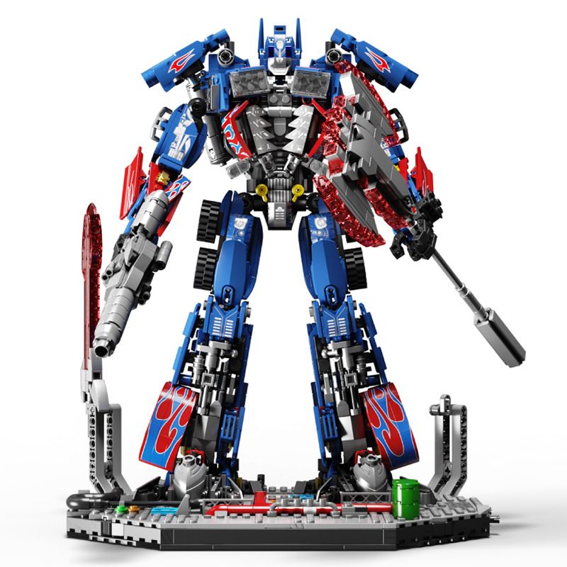 拓乐 6006 non Lego TỐI ƯU THỦ bộ đồ chơi xếp lắp ráp ghép mô hình Transformers Robot Đại Chiến Người Máy Biến Hình 2068 khối