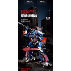 拓乐 6006 non  TỐI ƯU THỦ bộ đồ chơi xếp lắp ráp ghép mô hình Transformers Robot Đại Chiến Người Máy Biến Hình 2068 khối