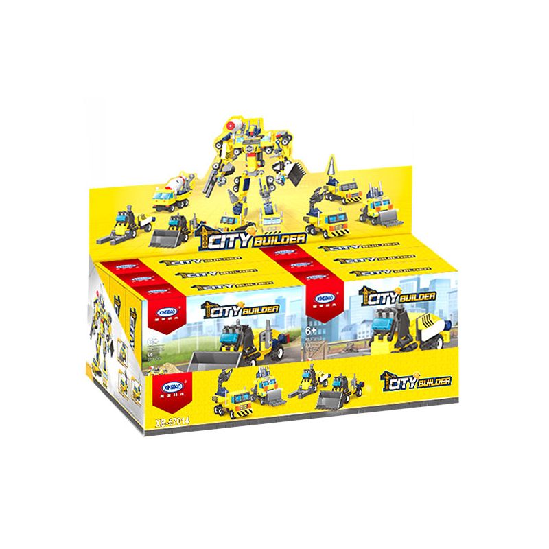 XINGBAO XB-57014 57014 XB57014 non Lego ROBOT XÂY DỰNG THÀNH PHỐ bộ đồ chơi xếp lắp ráp ghép mô hình City