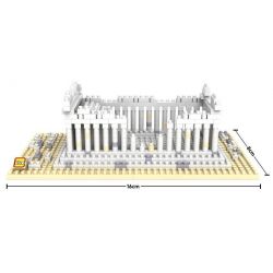 LOZ 9383 Xếp hình kiểu Nanoblock ARCHITECTURE Greek Temple đền Thờ Hy Lạp 600 khối LOZ 9383 Xếp hình kiểu Nanoblock ARCHITECTURE Greek Temple đền Thờ Hy Lạp 600 khối