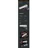 REOBRIX 77001 non  SA MẠC ĐẠI BÀNG. bộ đồ chơi xếp lắp ráp ghép mô hình Gun DESERT EAGLE Súng 408 khối