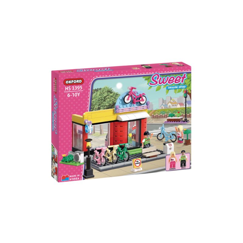 OXFORD HS3395 3395 non CỬA HÀNG XE ĐẠP bộ đồ chơi xếp lắp ráp ghép mô hình City 자전거샵 Thành Phố OXFORD HS3395 3395 non CỬA HÀNG XE ĐẠP bộ đồ chơi xếp lắp ráp ghép mô hình City 자전거샵 Thành Phố
