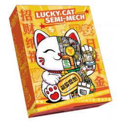 NATSU 200619 non  MÈO MAY MẮN NỬA MECHA bộ đồ chơi xếp lắp ráp ghép mô hình LUCKY CAT SEMI-MECH 1068 khối
