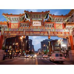 WANGE 5234 non  KHU PHỐ TÀU. bộ đồ chơi xếp lắp ráp ghép mô hình Chinatown 1245 khối