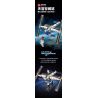 JIESTAR 58006 non  TRẠM VŨ TRỤ THIÊN CUNG bộ đồ chơi xếp lắp ráp ghép mô hình 838 khối