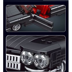 MouldKing 10012 Mould King 10012 non  CADILLAC ELDORADO bộ đồ chơi xếp lắp ráp ghép mô hình Creator Expert Chuyên Gia Sáng Tạo 1245 khối