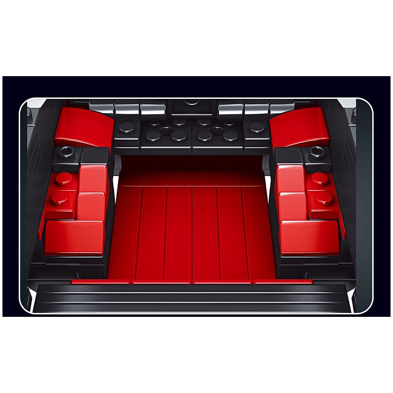 MouldKing 10012 Mould King 10012 non  CADILLAC ELDORADO bộ đồ chơi xếp lắp ráp ghép mô hình Creator Expert Chuyên Gia Sáng Tạo 1245 khối