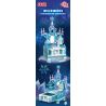 GUDI 9034 non  BÀN TRANG ĐIỂM ICE PRINCESS bộ đồ chơi xếp lắp ráp ghép mô hình 232 khối