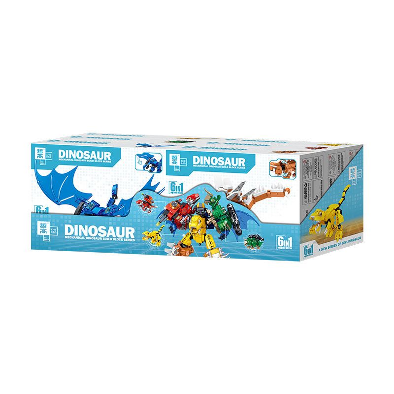 B BRAND QL0209 0209 non  KHỦNG LONG MECH 6 TRONG 1 bộ đồ chơi xếp lắp ráp ghép mô hình Dino DINOSAUR MECHA 670 khối B BRAND QL0209 0209 non  KHỦNG LONG MECH 6 TRONG 1 bộ đồ chơi xếp lắp ráp ghép mô hình Dino DINOSAUR MECHA 670 khối