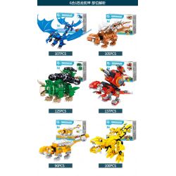 B BRAND QL0209 0209 non  KHỦNG LONG MECH 6 TRONG 1 bộ đồ chơi xếp lắp ráp ghép mô hình Dino DINOSAUR MECHA 670 khối B BRAND QL0209 0209 non  KHỦNG LONG MECH 6 TRONG 1 bộ đồ chơi xếp lắp ráp ghép mô hình Dino DINOSAUR MECHA 670 khối