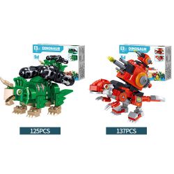 B BRAND QL0209 0209 non  KHỦNG LONG MECH 6 TRONG 1 bộ đồ chơi xếp lắp ráp ghép mô hình Dino DINOSAUR MECHA 670 khối B BRAND QL0209 0209 non  KHỦNG LONG MECH 6 TRONG 1 bộ đồ chơi xếp lắp ráp ghép mô hình Dino DINOSAUR MECHA 670 khối