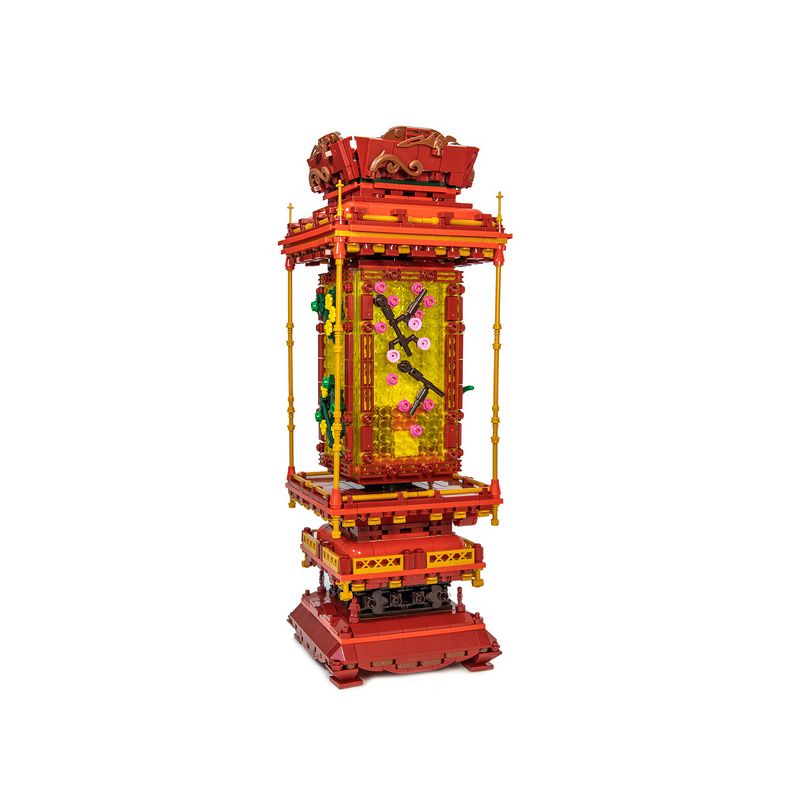 AMAZING BRICK 52002 non Lego ĐÈN LỒNG CUNG ĐIỆN BỐN PHÍA bộ đồ chơi xếp lắp ráp ghép mô hình Chinese Traditional Festivals Lễ Hội Cổ Truyền