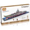 HAIYANG STAR SS993-9 993-9 LOZ 9390 Xếp hình kiểu  ARCHITECTURE Aircraft Carrier Tàu Sân Bay 1300 khối