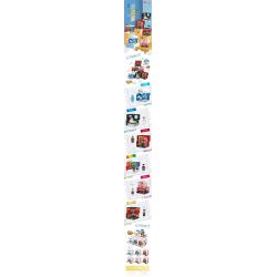 ZHEGAO CW2004 2004 non  6 KIỂU NGHỀ NGHIỆP NGƯỜI MƠ MỘNG NHA SĨ PHI HÀNH GIA LÍNH CỨU HỎA HỌA NỔI TIẾNG TRÊN INTERNET RAP bộ đồ chơi xếp lắp ráp ghép mô hình Fire Rescure CAREER DREAMER