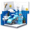 ZHEGAO CW2004 2004 non  6 KIỂU NGHỀ NGHIỆP NGƯỜI MƠ MỘNG NHA SĨ PHI HÀNH GIA LÍNH CỨU HỎA HỌA NỔI TIẾNG TRÊN INTERNET RAP bộ đồ chơi xếp lắp ráp ghép mô hình Fire Rescure CAREER DREAMER
