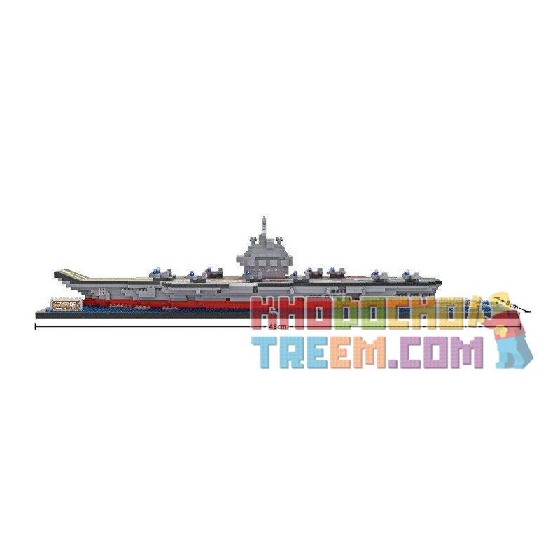 HAIYANG STAR SS993-9 993-9 LOZ 9390 Xếp hình kiểu  ARCHITECTURE Aircraft Carrier Tàu Sân Bay 1300 khối HAIYANG STAR SS993-9 993-9 LOZ 9390 Xếp hình kiểu  ARCHITECTURE Aircraft Carrier Tàu Sân Bay 1300 khối