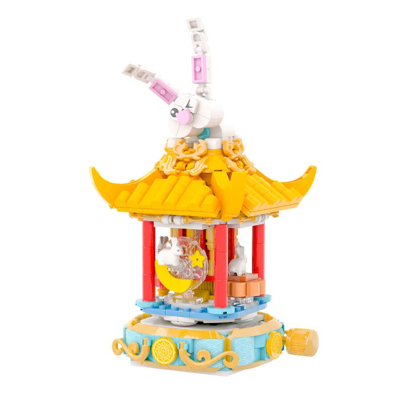 PANTASY 18008 non Lego LỒNG ĐÈN TRUNG THU THỎ NGỌC bộ đồ chơi xếp lắp ráp ghép mô hình Chinese Traditional Festivals Lễ Hội Cổ Truyền