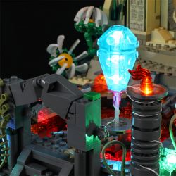 FUNWHOLE F9010 9010 non  DI TÍCH ĐỀN RỪNG bộ đồ chơi xếp lắp ráp ghép mô hình Adventurers Thám Hiểm 1242 khối