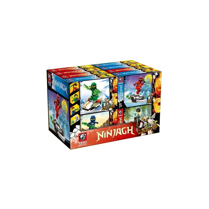 TIGER 68169 non Lego ICE WARRIOR MECHA 8 MẪU bộ đồ chơi xếp lắp ráp ghép mô hình The Lego Ninjago Movie Ninja Lốc Xoáy