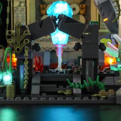 FUNWHOLE F9010 9010 non  DI TÍCH ĐỀN RỪNG bộ đồ chơi xếp lắp ráp ghép mô hình Adventurers Thám Hiểm 1242 khối